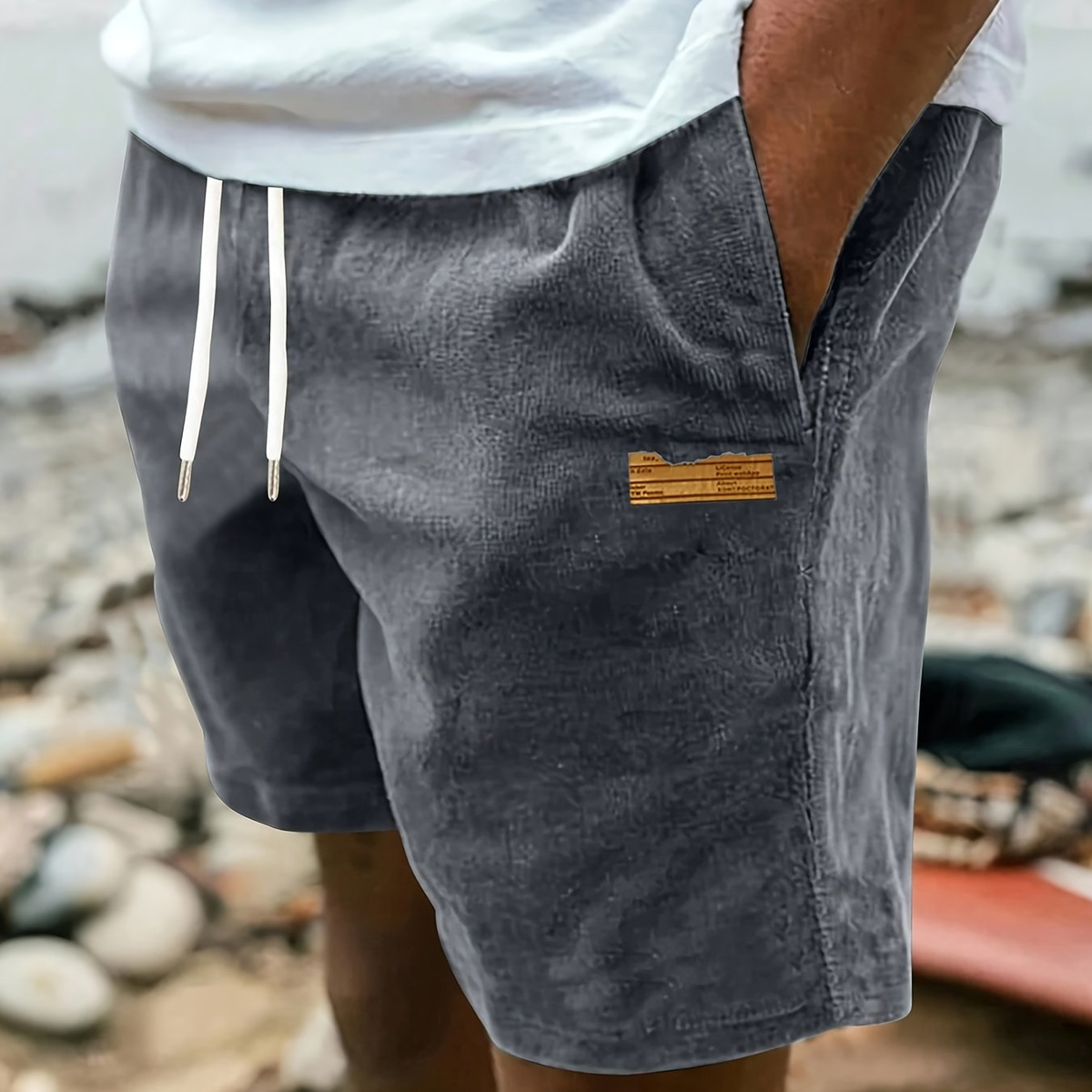 Lachlan Men's Relaxed Drawstring Shorts - Clothing & Beyond