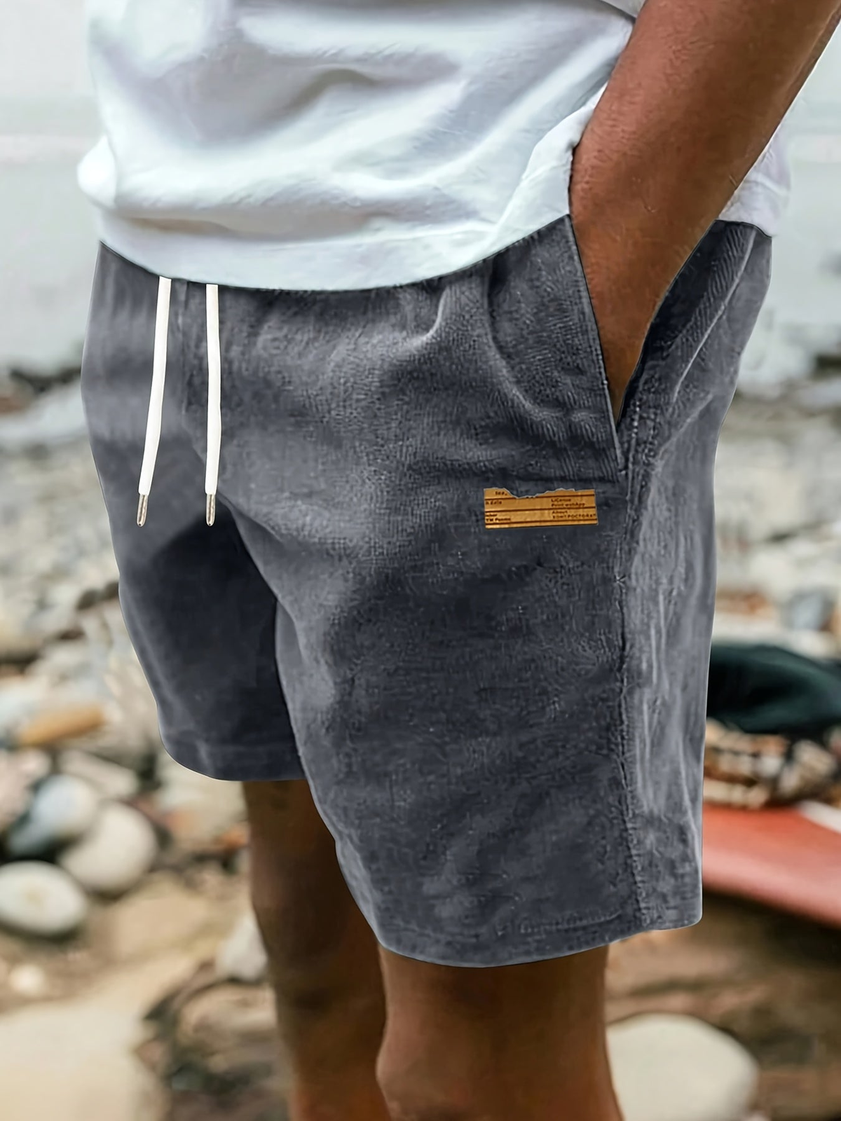 Lachlan Men's Relaxed Drawstring Shorts - Clothing & Beyond