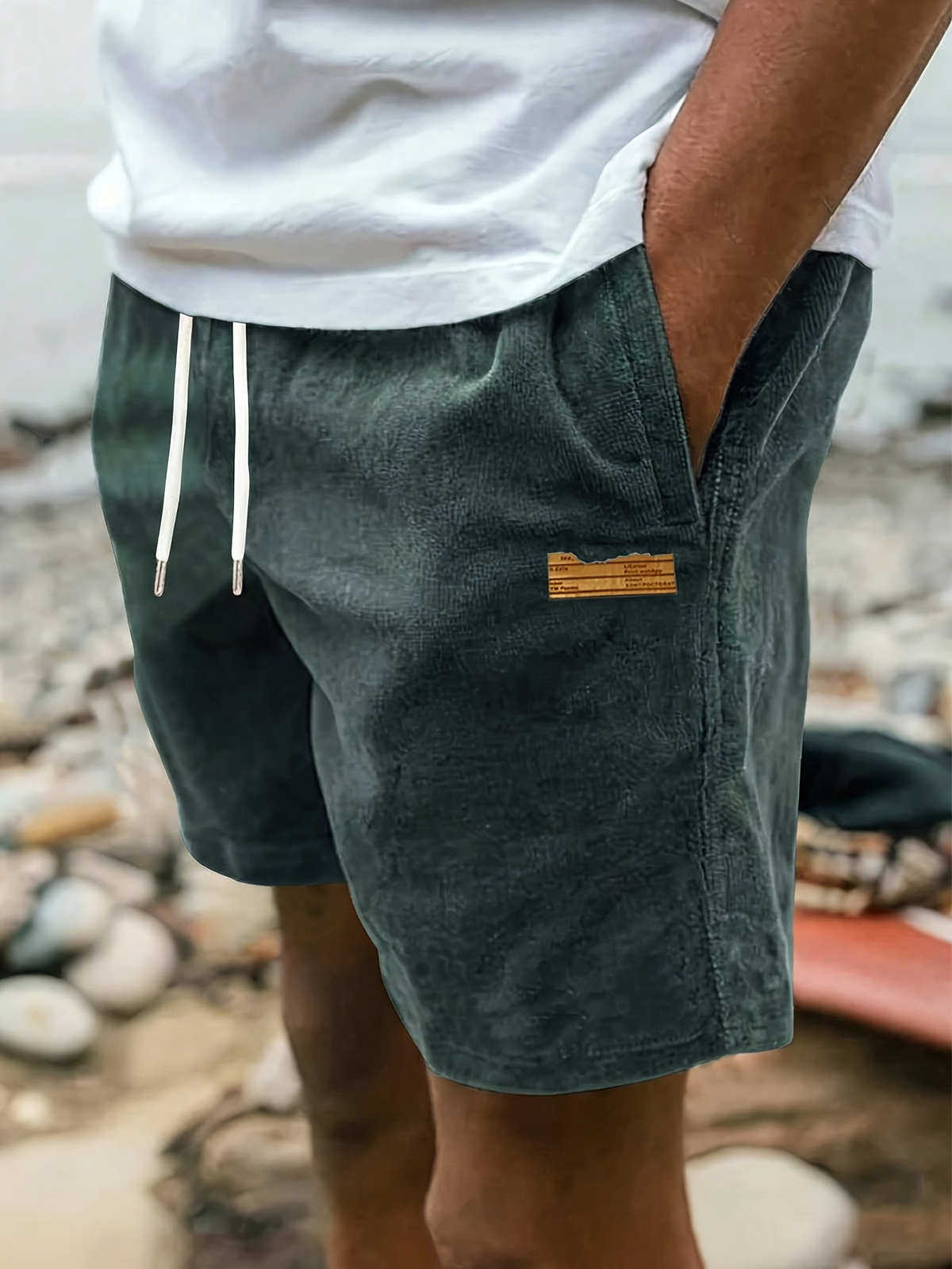 Lachlan Men's Relaxed Drawstring Shorts - Clothing & Beyond