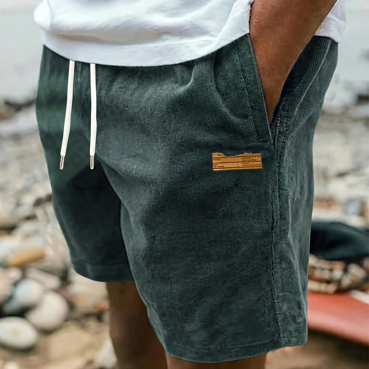 Lachlan Men's Relaxed Drawstring Shorts - Clothing & Beyond