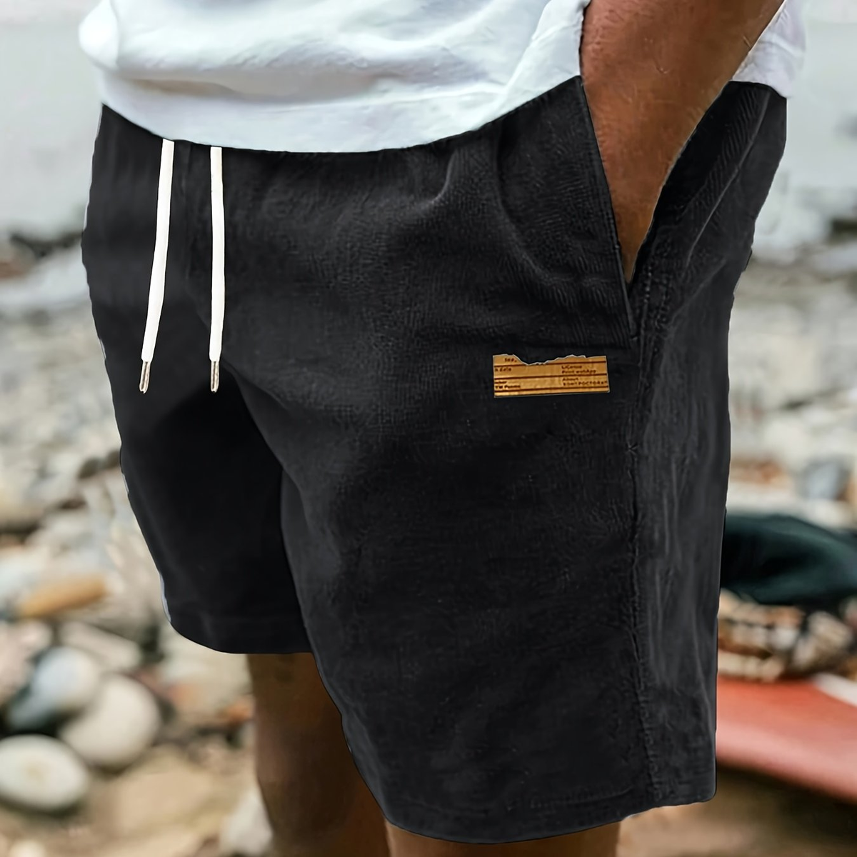 Lachlan Men's Relaxed Drawstring Shorts - Clothing & Beyond