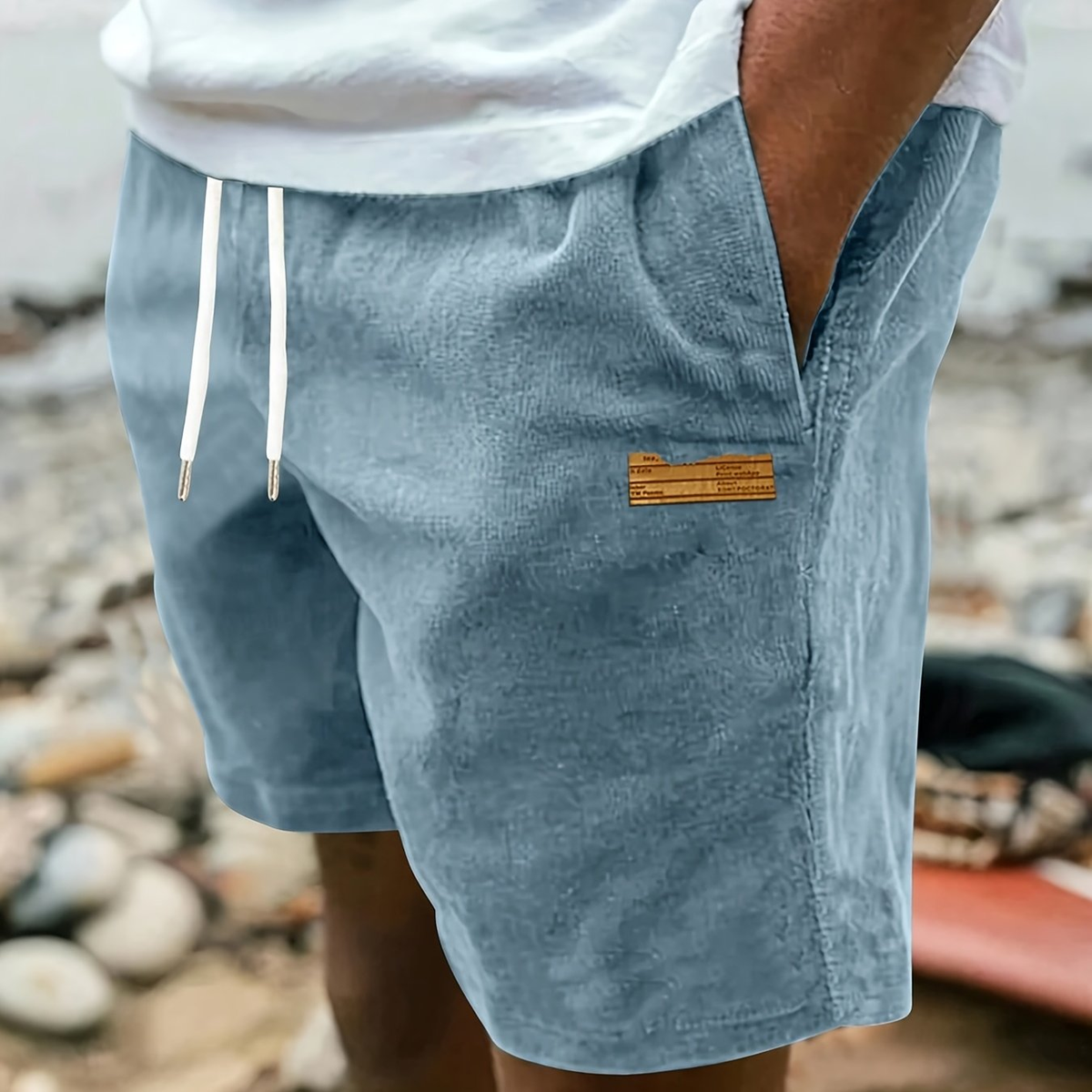 Lachlan Men's Relaxed Drawstring Shorts - Clothing & Beyond
