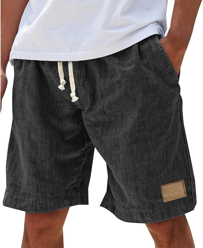Rowan Men's Textured Drawstring Shorts - Clothing & Beyond