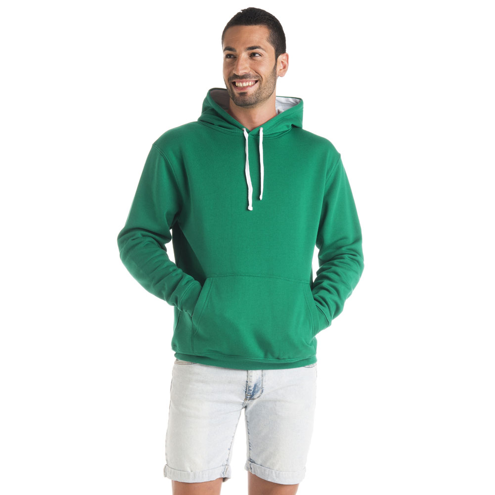 Urban Sweatshirt With Two Color Hood Wholesale Sweatshirt With Two ...