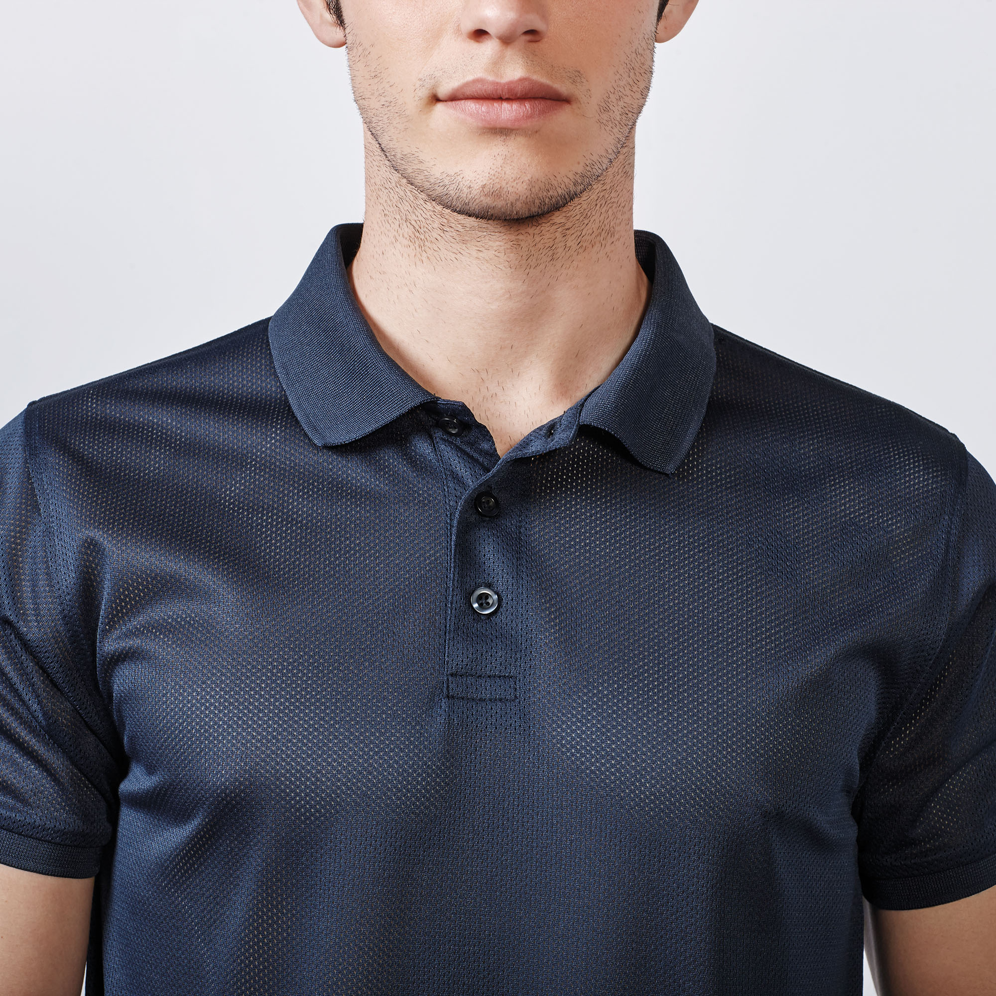 Silverstone Solid Color Performance Short Sleeve Polo Shirt Silverstone ...